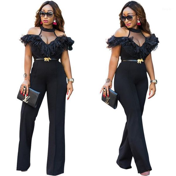 fashion women classic pure colour neck necklace ribbon lace couplet broad legged pants in europe and america02241, Black;white
fashion women classic pure colour neck necklace ribbon lace couplet broad legged pants in europe and america02241, Black;white