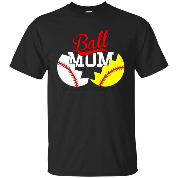 ball mom t-shirt softball baseballer mum sport hooded sweatshirt hoodie