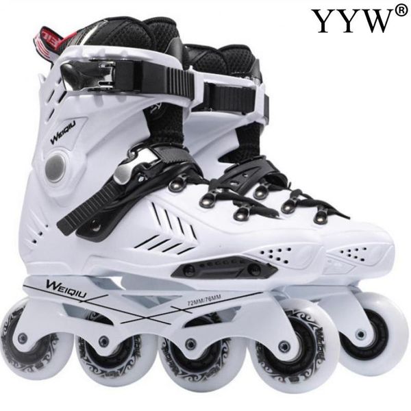 white black adults inline speed skates pu rubber roller skating shoes women roller skating shoes patins
white black adults inline speed skates pu rubber roller skating shoes women roller skating shoes patins