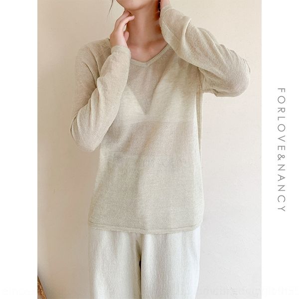 l64gm forlovenancy 13 line autumn solid long t-shirt light women with thin and n6001 penetration and v-neck sleeve t-shirt underlay for 5fur, White
l64gm forlovenancy 13 line autumn solid long t-shirt light women with thin and n6001 penetration and v-neck sleeve t-shirt underlay for 5fur, White