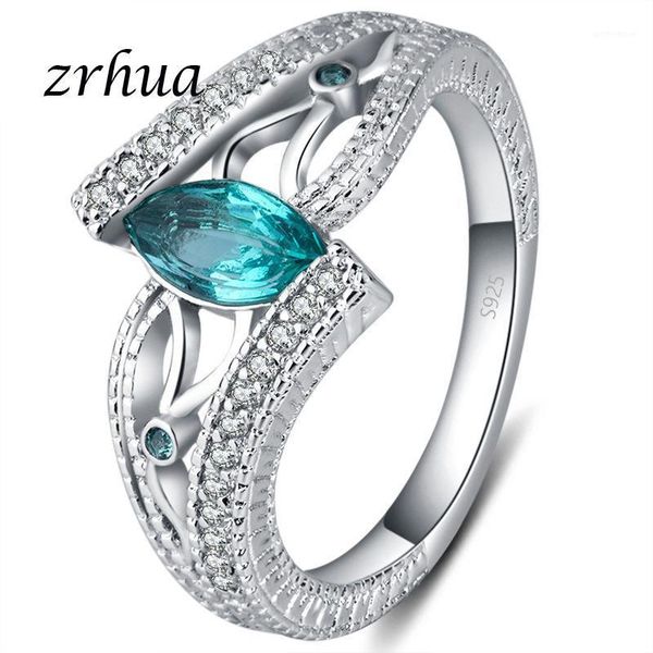 wedding rings zrhua ladies 925 sterling silver finger for women vintage engagment anillos with stones blue/red/green zircon jewelry1, Slivery;golden
wedding rings zrhua ladies 925 sterling silver finger for women vintage engagment anillos with stones blue/red/green zircon jewelry1, Slivery;golden