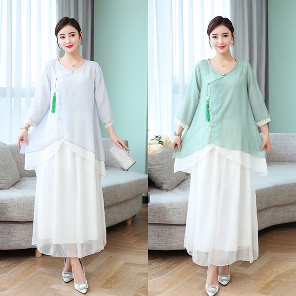 w0i46 два в топе-арт женщины dressnew китайского стиля чай dresstea юбка dressnational стиль национального топа и юбку части 2019 лета 6x1hk, Gray
w0i46 два в топе-арт женщины dressnew китайского стиля чай dresstea юбка dressnational стиль национального топа и юбку части 2019 лета 6x1hk, Gray