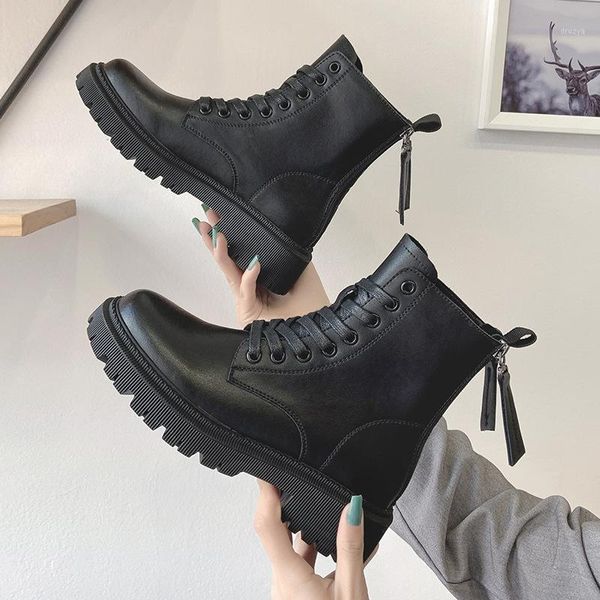 korean edition fall winter 2020 new thick genuine leather boots women's bottom high rise mid tube boots, net1, Black
korean edition fall winter 2020 new thick genuine leather boots women's bottom high rise mid tube boots, net1, Black