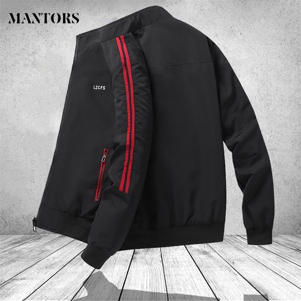 2020 men's autumn jacket long sleeve bomber coat clothing motorcycle pilot striped windbreaker male fashion black sportswear lj201013, Black;brown
2020 men's autumn jacket long sleeve bomber coat clothing motorcycle pilot striped windbreaker male fashion black sportswear lj201013, Black;brown