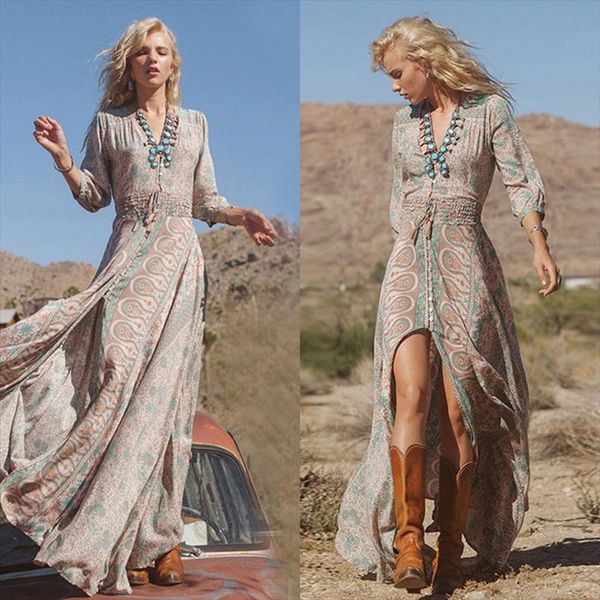 женщины летние boho шифон партия пляжные платья длинные макси платье sundress v шеи сплит прерии шикарные платья, Black;gray
женщины летние boho шифон партия пляжные платья длинные макси платье sundress v шеи сплит прерии шикарные платья, Black;gray
