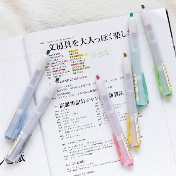 sharkbang 1pc creative press type highlighter pen keywords marker 2 different usage kawaii school stationery1, Black;red
sharkbang 1pc creative press type highlighter pen keywords marker 2 different usage kawaii school stationery1, Black;red