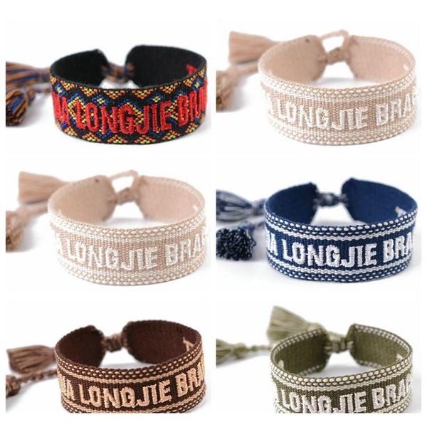 2020 women bracelet handmade letter embroidery cotton d bracelets fabrics tassel adjustable bangle wholesale bwtok, Golden;silver
2020 women bracelet handmade letter embroidery cotton d bracelets fabrics tassel adjustable bangle wholesale bwtok, Golden;silver