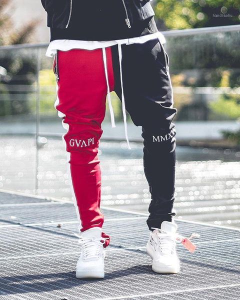 running pants men's fashion black and red color matching casual jogging sports hip hop street style loose fitness1, Black;blue
running pants men's fashion black and red color matching casual jogging sports hip hop street style loose fitness1, Black;blue