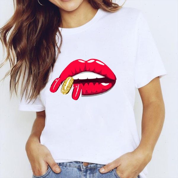t shirts for women cartoon lip fingernail nail art casual clothing print lady graphic t shirt ladies female tee shirt, White
t shirts for women cartoon lip fingernail nail art casual clothing print lady graphic t shirt ladies female tee shirt, White