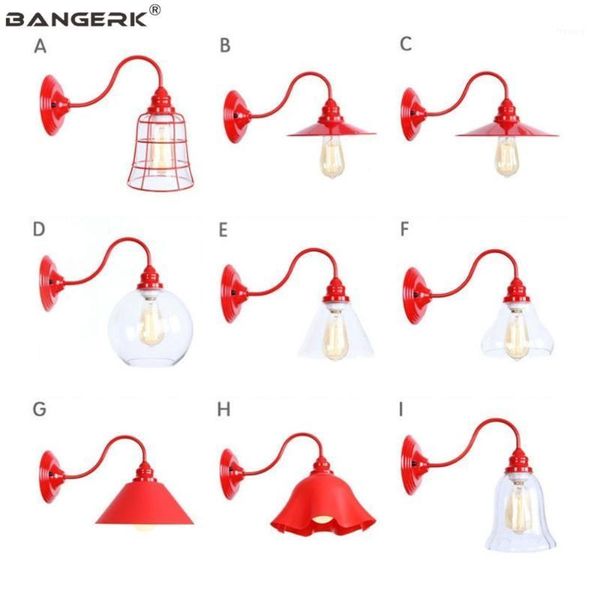 nordic design edison led wall lamp loft decor vintage red sconce wall lights fixtures glass iron pvc bedside home lighting1
nordic design edison led wall lamp loft decor vintage red sconce wall lights fixtures glass iron pvc bedside home lighting1