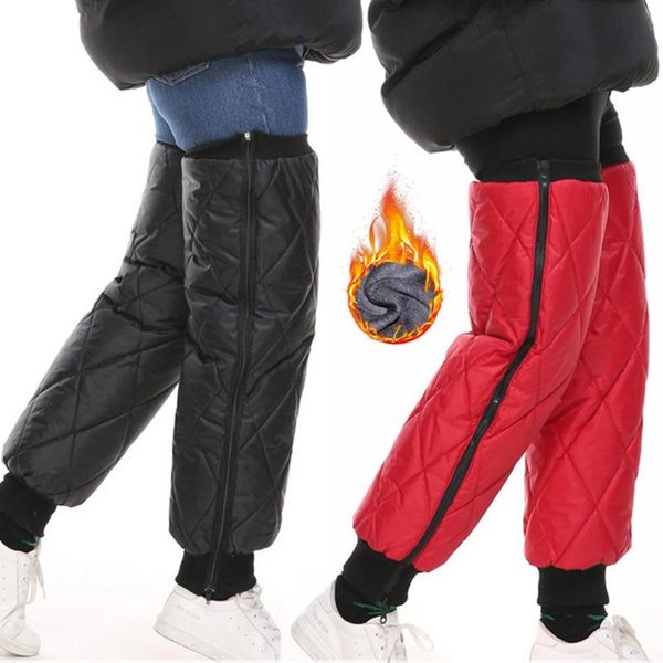 running pants selling warm knee pads with zipper plus velvet thick waterproof protective gear set for electric bikes motorcycles, Black;blue 
running pants selling warm knee pads with zipper plus velvet thick waterproof protective gear set for electric bikes motorcycles, Black;blue