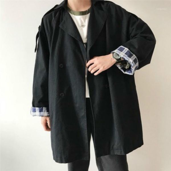 nice korean style men fashion casual loose jackets long coat lapel double-breasted trench outwear homme windbreaker -xl1, Tan;black
nice korean style men fashion casual loose jackets long coat lapel double-breasted trench outwear homme windbreaker -xl1, Tan;black