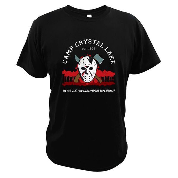sport camp crystal lake t-shirt blood friday the 13th horror slasher films short sleeves holiday gift 100% cotton t shirt
sport camp crystal lake t-shirt blood friday the 13th horror slasher films short sleeves holiday gift 100% cotton t shirt