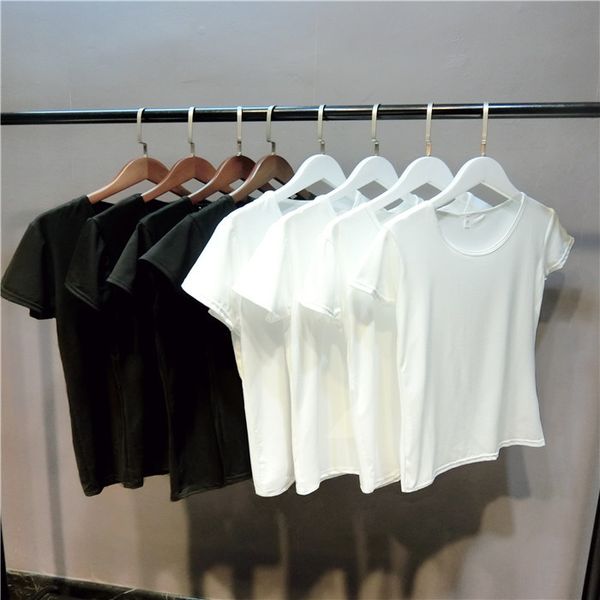 short sleeve women's summer slim t- shirtfit versatile bottoming shirt casual solid color large white t-shirt for women yprec
short sleeve women's summer slim t- shirtfit versatile bottoming shirt casual solid color large white t-shirt for women yprec