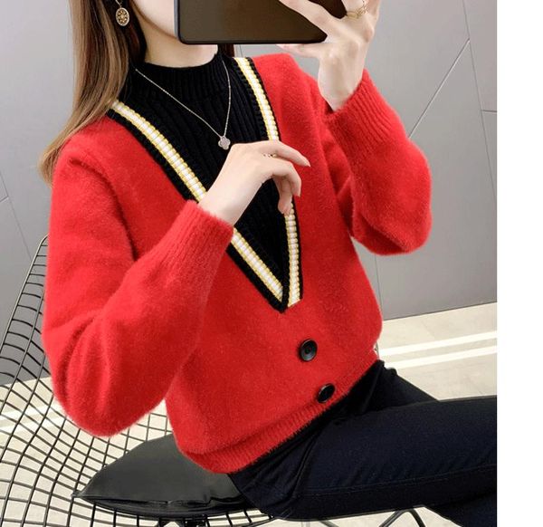 2021 spring and autumn winter with new style fashion long sleeve women's sweater coat@2887, White;black
2021 spring and autumn winter with new style fashion long sleeve women's sweater coat@2887, White;black