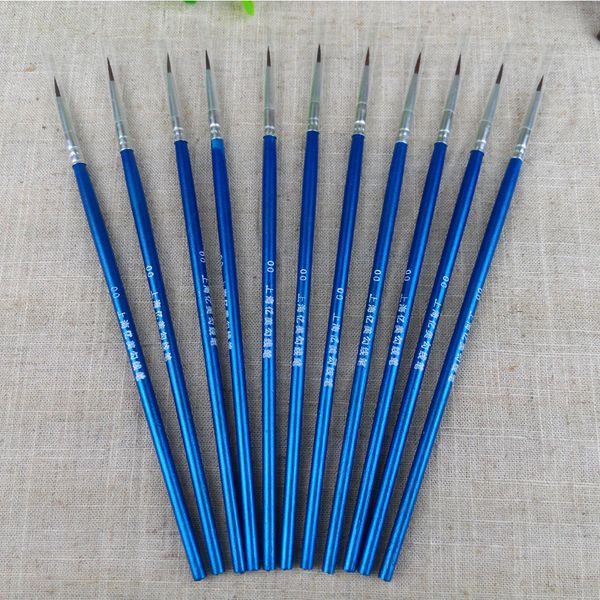 6pcs/set fine hand-painted hook line pen drawing pen art pen high-grade nylon hair brush scattered not forked paint brush, Black;red
6pcs/set fine hand-painted hook line pen drawing pen art pen high-grade nylon hair brush scattered not forked paint brush, Black;red