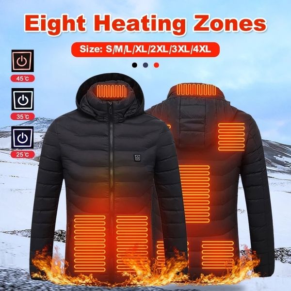 electric heated cotton outdoor coat usb electric heating hooded jackets vest down winter thermal warmer outdoor jacket 210203, Black
electric heated cotton outdoor coat usb electric heating hooded jackets vest down winter thermal warmer outdoor jacket 210203, Black