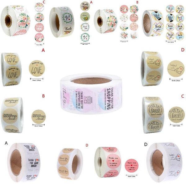 gift wrap 500pcs/roll thank you stickers for seal labels 1 inch packaging birthday party offer stationery sticker 42 types
gift wrap 500pcs/roll thank you stickers for seal labels 1 inch packaging birthday party offer stationery sticker 42 types