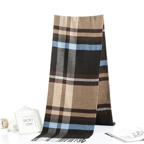 scarves 2021 men's winter plaid scarf warm women cashmere shawls casual tassel scarfs man business, Blue;gray
scarves 2021 men's winter plaid scarf warm women cashmere shawls casual tassel scarfs man business, Blue;gray