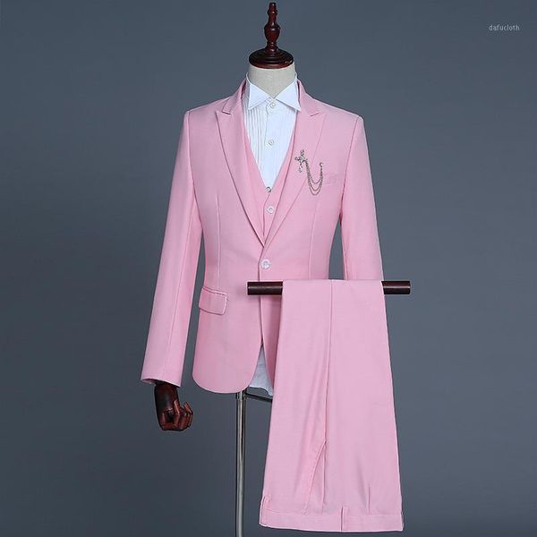 formal suits men 2020 long sleeve dress mens casual prom for solid suit slim fit pink designs clothes three piece set coat pants1, White;black
formal suits men 2020 long sleeve dress mens casual prom for solid suit slim fit pink designs clothes three piece set coat pants1, White;black