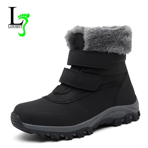 boots women plush flat shoes winter warm sneakers ankle snow waterproof female footwear with fur walking lady, Black
boots women plush flat shoes winter warm sneakers ankle snow waterproof female footwear with fur walking lady, Black