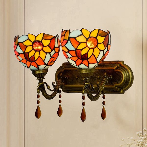 stained glass wall lamp european country wall light vintage wall sconce for bedroom corridor mirror headlight living room
stained glass wall lamp european country wall light vintage wall sconce for bedroom corridor mirror headlight living room