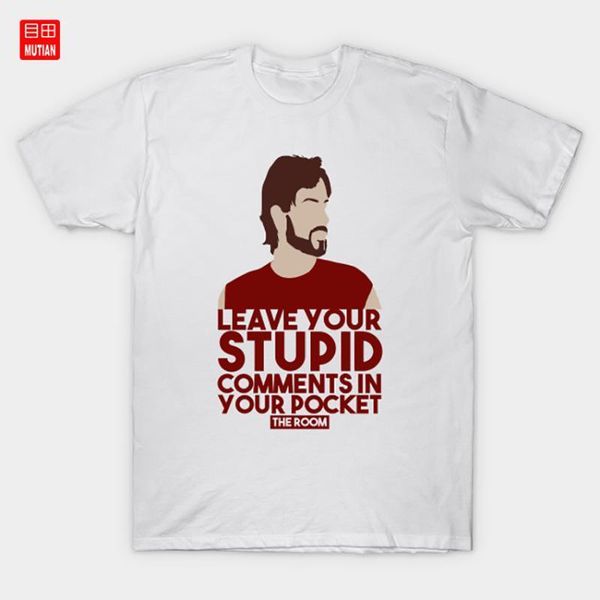 men's t-shirts leave your stupid comments in pocket t-shirt roast bad movie the disaster artist funny quotes humor1, White;black
men's t-shirts leave your stupid comments in pocket t-shirt roast bad movie the disaster artist funny quotes humor1, White;black