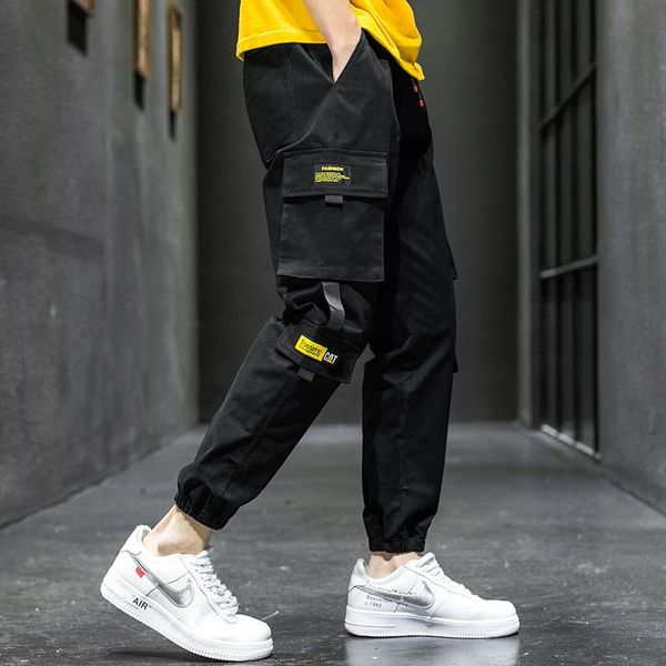 men's pants autumn streetwear casual fashion trendy sports joggers baggy cargo pantalones de hombre men clothing bc50xxk, Black
men's pants autumn streetwear casual fashion trendy sports joggers baggy cargo pantalones de hombre men clothing bc50xxk, Black