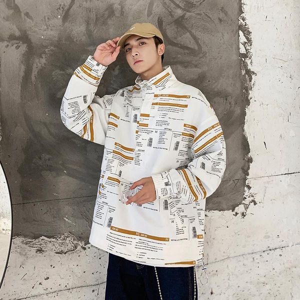 2019 spring and autumn new hong style personality youth loose collar jacket fashion casual shirt yellow / gray s-2xl1, Black;brown
2019 spring and autumn new hong style personality youth loose collar jacket fashion casual shirt yellow / gray s-2xl1, Black;brown