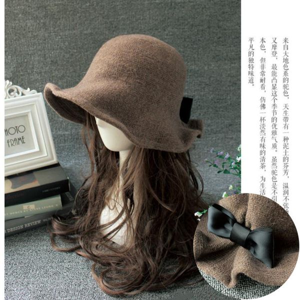 wide brim hats vintage wool bucket ladies bowler hat fashion bows basin fisherman woman winter black coffee dark camel, Blue;gray
wide brim hats vintage wool bucket ladies bowler hat fashion bows basin fisherman woman winter black coffee dark camel, Blue;gray