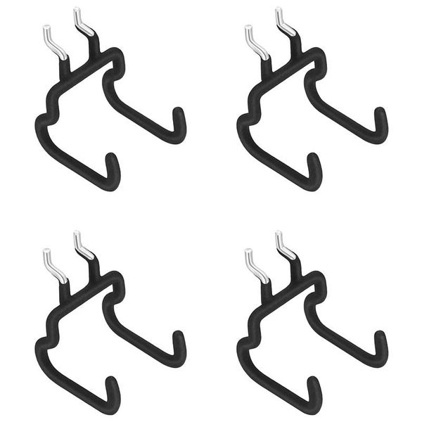 hooks & rails 4 pieces pegboard drill holder , organization accessory flat double utility hook
hooks & rails 4 pieces pegboard drill holder , organization accessory flat double utility hook
