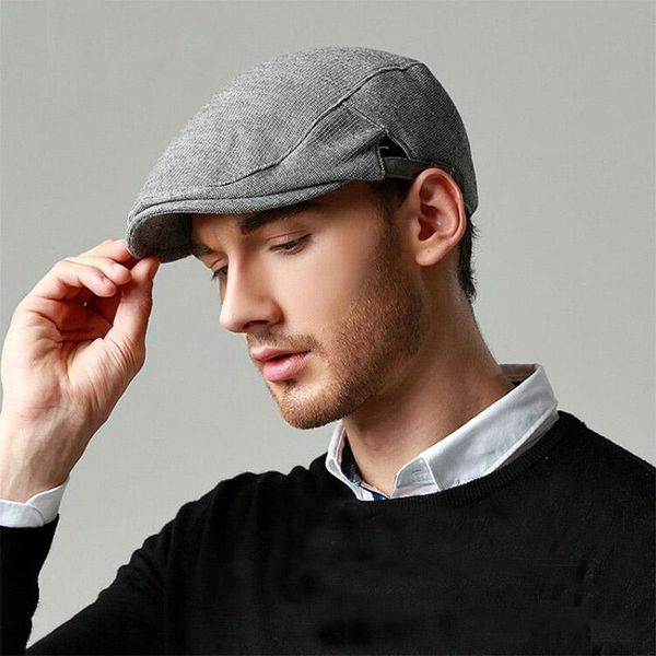 classic men's hat berets cap golf driving sun flat cap fashion cotton berets caps for men casual peaked hat visors casquette, Blue;gray
classic men's hat berets cap golf driving sun flat cap fashion cotton berets caps for men casual peaked hat visors casquette, Blue;gray