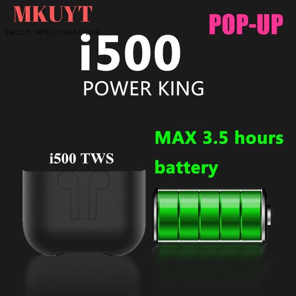 mkuyt i500 tws портативный беспроводной bluetooth наушники с сенсорным управлением гарнитуры стерео наушники с qi wireless charger box
mkuyt i500 tws портативный беспроводной bluetooth наушники с сенсорным управлением гарнитуры стерео наушники с qi wireless charger box