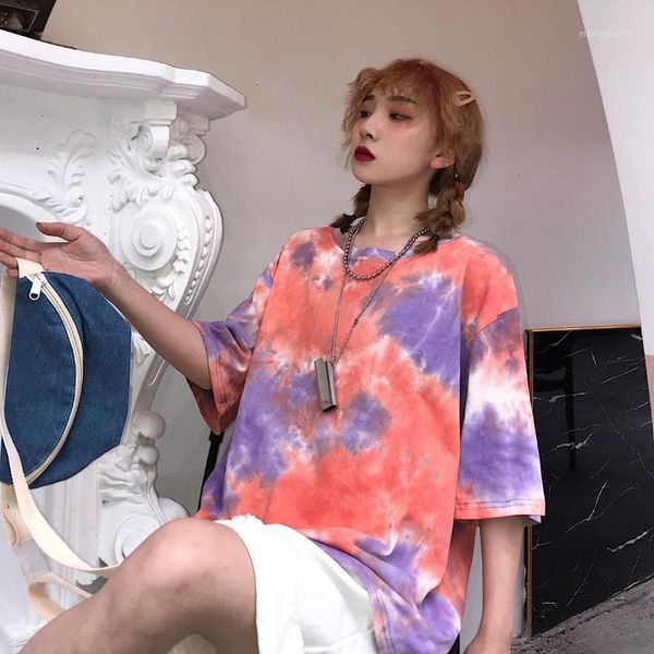 women's t-shirt tie-dye harajuku loose girl short sleeveo-neck streetwear vintage women plus size female tee hip hop couple clothes1, White
women's t-shirt tie-dye harajuku loose girl short sleeveo-neck streetwear vintage women plus size female tee hip hop couple clothes1, White