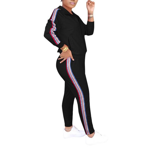 new women spring autumn two pieces suit long sleeve lapel collar cardigan with slant pocket + straight-leg pants striped outfits, Gray
new women spring autumn two pieces suit long sleeve lapel collar cardigan with slant pocket + straight-leg pants striped outfits, Gray