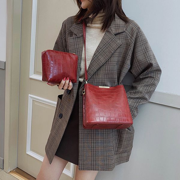 fashion women's messenger bags bucket pu leather small crossbody bags for women 2020 designer women handbags female shoulder bag
fashion women's messenger bags bucket pu leather small crossbody bags for women 2020 designer women handbags female shoulder bag