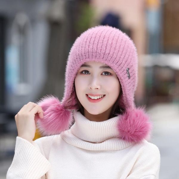 LINJW 2020 New Pom Pom Hat Winter Women's Knitted Hat Solid Color Thick Warm Cotton Beanie Hats for Women Girls Winter Cap, Blue;gray
LINJW 2020 New Pom Pom Hat Winter Women's Knitted Hat Solid Color Thick Warm Cotton Beanie Hats for Women Girls Winter Cap, Blue;gray