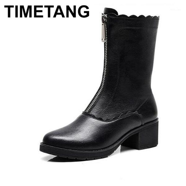 timetangnew fashion genuine leather women shoes boots 2020 autumn / winter boots women big size comfort1, Black
timetangnew fashion genuine leather women shoes boots 2020 autumn / winter boots women big size comfort1, Black