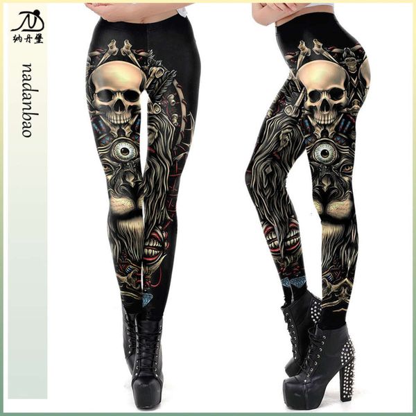 printing popular tight skull 3d digital legged women's yoga leggings, Black;white
printing popular tight skull 3d digital legged women's yoga leggings, Black;white