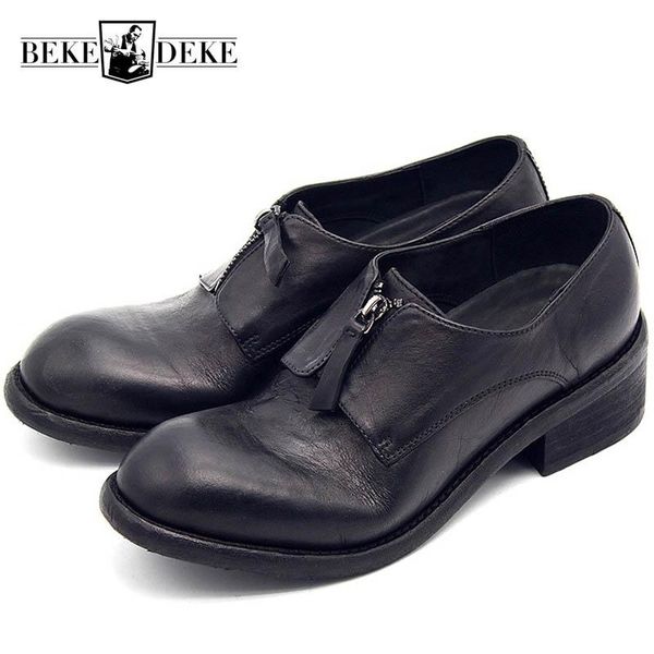 италия ретро runway mens cowhide обувь из натуральной кожи застежка-молния круглый toe блок мед каблуки обуви работа безопасности handmade п, Black
италия ретро runway mens cowhide обувь из натуральной кожи застежка-молния круглый toe блок мед каблуки обуви работа безопасности handmade п, Black