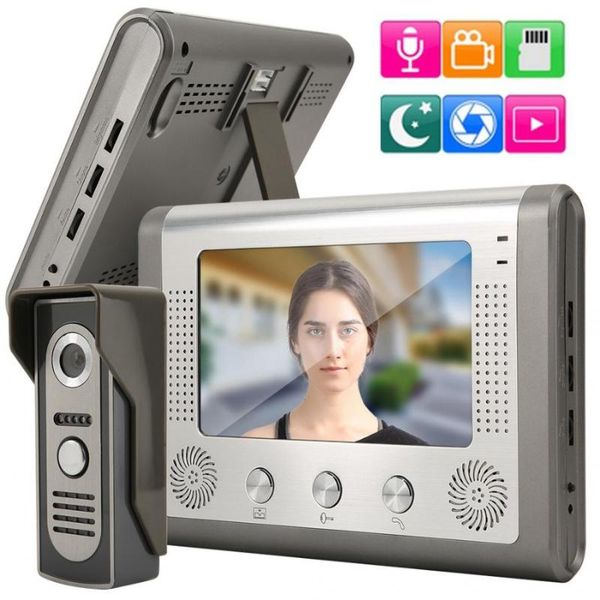 7" lcd видео-телефон дверь проводного интерок дверной kit главной система вход 1v2 801m12
7" lcd видео-телефон дверь проводного интерок дверной kit главной система вход 1v2 801m12