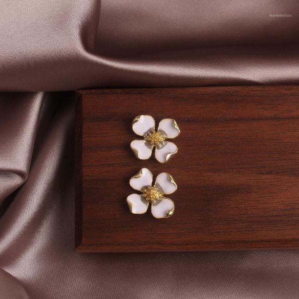 shiny side fashion brand jewelry elegant flower earrings for women gift new style tiny earrigs1, Golden;silver
shiny side fashion brand jewelry elegant flower earrings for women gift new style tiny earrigs1, Golden;silver
