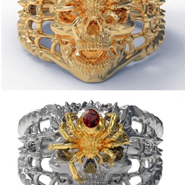 wedding rings fashion jewelry rings, spider skull ring, punk ring for men1, Slivery;golden
wedding rings fashion jewelry rings, spider skull ring, punk ring for men1, Slivery;golden
