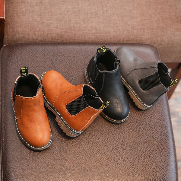 casual children's riding snow autumn fashion child leather keep warm plush baby boys ankle boots winter zipper shoes, Black;red
casual children's riding snow autumn fashion child leather keep warm plush baby boys ankle boots winter zipper shoes, Black;red