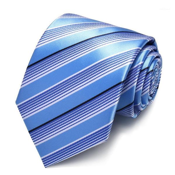 bow ties 2021 designer fashion light blue striped 8cm for men necktie work business formal suit with gift box1, Black;gray
bow ties 2021 designer fashion light blue striped 8cm for men necktie work business formal suit with gift box1, Black;gray