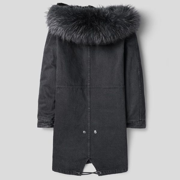men's leather & faux parka real lamb liner down winter jacket men raccoon fur collar long coat plus size f-xd-1813my 1182, Black
men's leather & faux parka real lamb liner down winter jacket men raccoon fur collar long coat plus size f-xd-1813my 1182, Black
