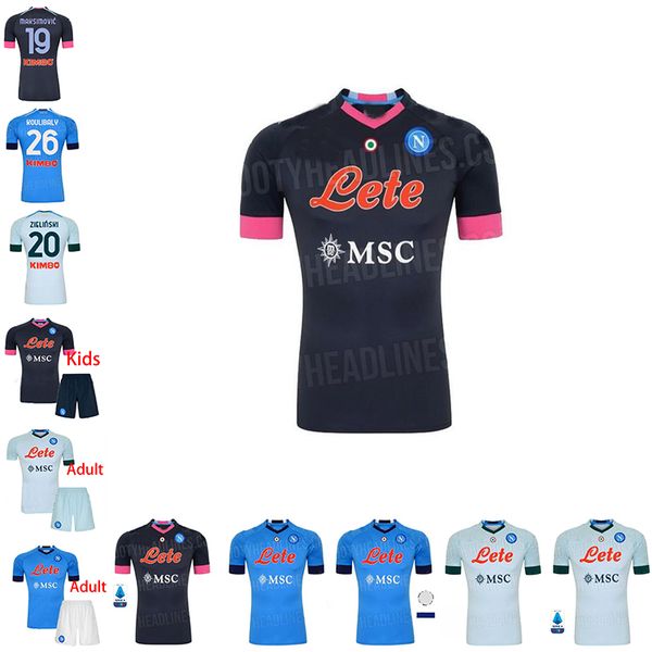 20 21 naples football jersey 2020 2021 koulibaly camiseta de f ú tbol insigne maradona mertens + children football set, Black;yellow
20 21 naples football jersey 2020 2021 koulibaly camiseta de f ú tbol insigne maradona mertens + children football set, Black;yellow