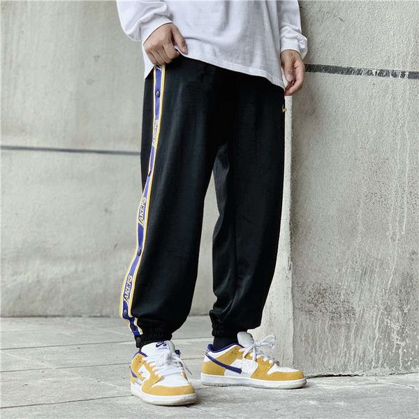 2021 mens sports pants new casual designer sweatpants running jogger hip hop loose breathable male training trousers tracksuit 5 color s-xxl, Black
2021 mens sports pants new casual designer sweatpants running jogger hip hop loose breathable male training trousers tracksuit 5 color s-xxl, Black