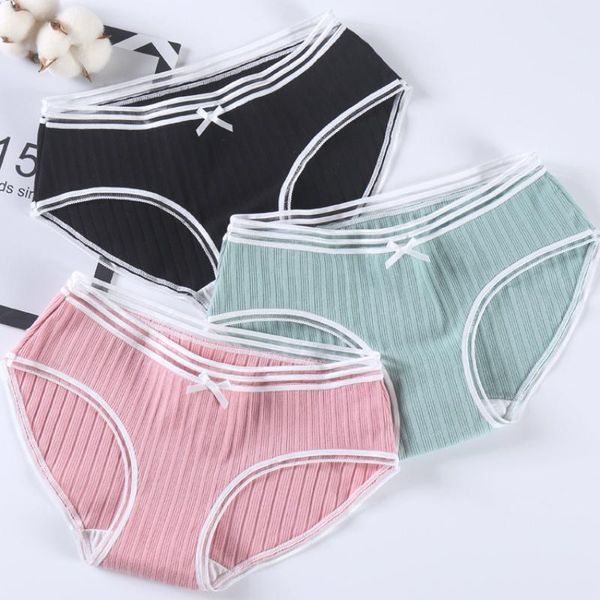 seamless women cotton panties female lace striped briefs mid-waist lingerie underwear, Black;pink
seamless women cotton panties female lace striped briefs mid-waist lingerie underwear, Black;pink