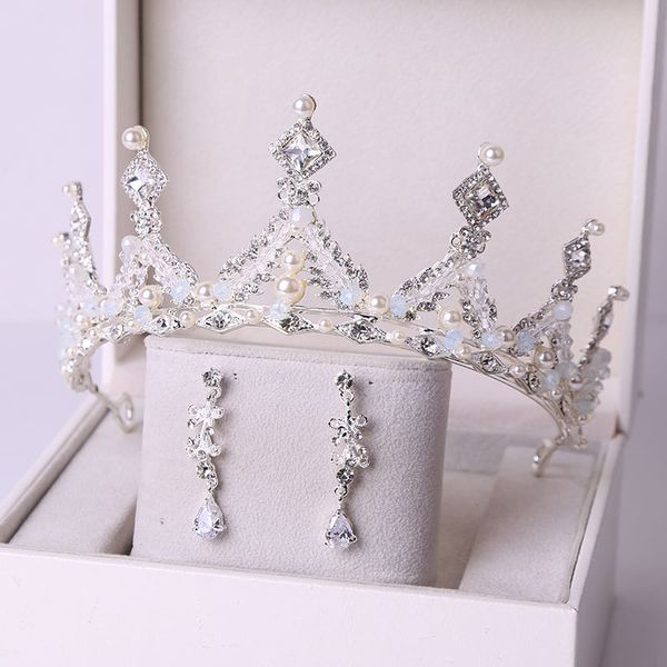 kcrown bridal headdress korean crystal fairy 18 hair wedding dress accessories m, Silver
kcrown bridal headdress korean crystal fairy 18 hair wedding dress accessories m, Silver